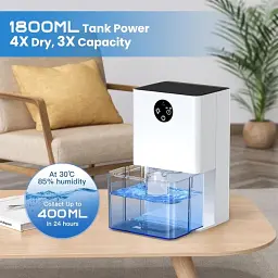 Осушувач повітря finade SC1 1800 мл з RGB-підсвічуванням Light Blue - мініатюра 4