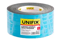 Скотч двосторонній універсальний Unifix 12 мм x 10 м спінений - мініатюра 2