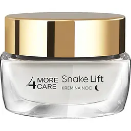 Крем для обличчя More4Care Snake Lift Rebuilding Anti-Wrinkle Night Cream 50 мл - мініатюра 3