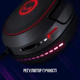 Навушники Lorgar Kaya 460 Gaming RGB USB Black (LRG-GHS460) - мініатюра 8