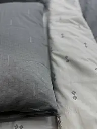 Комплект постільної білизни Ecotton двоспальний 180х215 см двосторонній сірий (23678) - мініатюра 4