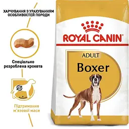 Сухий корм для дорослих собак породи Боксер Royal Canin Boxer Adult, 12 кг (2588120) - мініатюра 5
