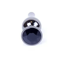Анальна пробка B-Series Jewellery Dark Silver Butt Plug - мініатюра 2