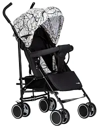 Коляска для дитини прогулянкова FreeON Simple, black - white 