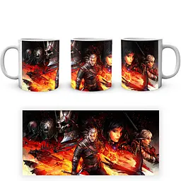 Кухоль GeekLand The Witcher Відьмак TW 002.031 330 мл білий - мініатюра 4