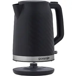 Електрочайник Gorenje 1.7 л Strix контроль чорний матовий kuh0015340 - мініатюра 7
