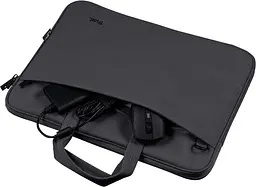 Сумка для ноутбука Trust 16" Bologna, Eco-friendly, BLACK (24447) - мініатюра 4