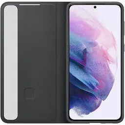 Оригінальний чохол-книжка Samsung для Galaxy S21 Black S-View Clear View Cover Smart EF-ZG991CBEGRU - мініатюра 10
