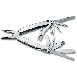 Мультитул Victorinox Swisstool Spirit X Plus 105мм 35функ+чорн.нейлон.чохол