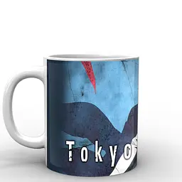 Кухоль GeekLand Tokyo Ghoul Токійський гуль постер TG.02.023 330 мл білий - мініатюра 2