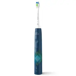 Електрична зубна щітка Philips Sonicare HX3689/42 серії 4100 синьо-зелена