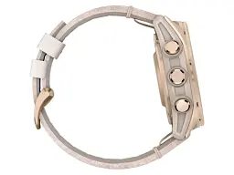 Спортивний годинник Garmin Fenix 8 43mm AMOLED Sapphire Soft Gold with Limestone Leather Band (010-02903-40) - мініатюра 7