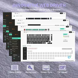 Клавіатура Attack Shark X820 Ultra Lavender (AS-6972792471273-L-UA) [166730] - мініатюра 12