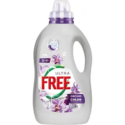 Гель для прання  Free Orchid Color з ароматом свіжості 2 л