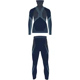 Комплект термобілизни Viking Fusion Man Set Blue L (VI-500/25/4659-1900-L) - мініатюра 2