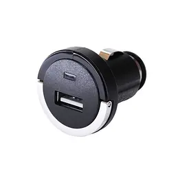 Автомобільний зарядний пристрій Strax Car Charger 2.4A Single USB-A Black Bulk (4029948595757) - мініатюра 6