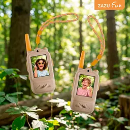 Дитяча відеорація Zazu Walkie Talkie бежева (ZA-WALKIETALKIE-01) - мініатюра 4