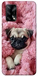TPU чохол Demsky Мопс у ніжностях для Oppo A74 4G