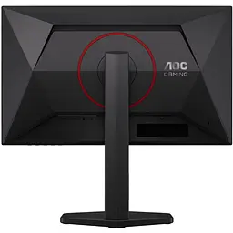 Монітор TFT 23.8 AOC 24G4ZR, Fast IPS, 260Гц, 2xHDMI, DP, HAS, Pivot, чорно-червоний - мініатюра 6