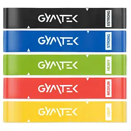 Набір резинок для фітнесу Gymtek 0,5-30кг - мініатюра 1