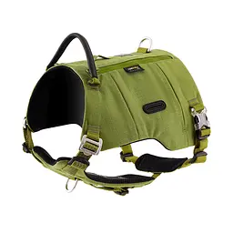 Шлейка для собак Truelove TLB2251 світловідбивна, з водонепроникної тканини Cordura, регульована Оливковий, L