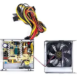 Блок живлення QUBE 500W 80+ (QBC-GPS500A12) Black Б/в - мініатюра 6