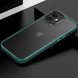 TPU+PC чохол Metal Buttons для Apple iPhone 11 6.1" Зелений, TPU+PC - мініатюра 2