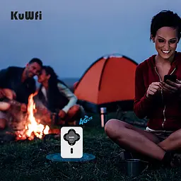 Мобільний маршрутизатор KuWFi WLAN з SIM-картою, 4G LTE бездротовий модем Pocket WiFi, 4G - мініатюра 7