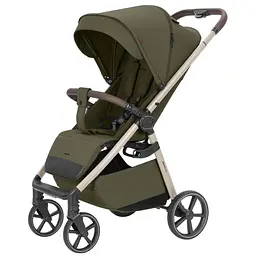 Прогулянкова коляска Carrello Bravo Lite CRL-5529 Flax Green з LED-підсвіткою