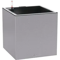 Вазон Lechuza Canto Stone Low LED 40 сірий камінь (13690)