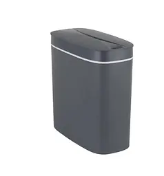 Відро для сміття Mixxus Flat-TC0109 Graphite сенсорне овальне 9 л графіт (MI7075) - мініатюра 1