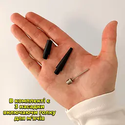 Портативний компресор з дисплеєм, ліхтарик. Акумуляторний. Живлення від прикурювача + зарядка Type-C. Функц. павербанка - мініатюра 9