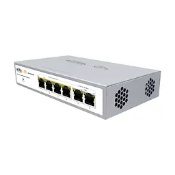PoE-комутатор 6-портовий керований Wi-Tek WI-PCES306G V2 гігабітний, 4x1000Mbps PoE+, 2x1000Mbps Uplink, 60W, Cloud, ONVIF (73-00251) - мініатюра 6