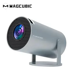 Проектор Magcubic HY300 Pro Grey 4K, домашній кінотеатр