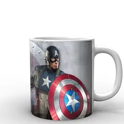 Кухоль GeekLand Captain America Стів Роджерс CA.02.010 330 мл білий - мініатюра 3