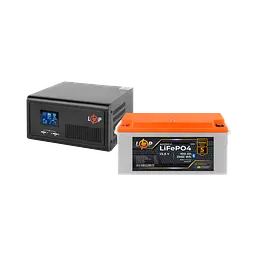Комплект резервного живлення LP(LogicPower) ДБЖ + літієва (LiFePO4) батарея (UPS В2300 + АКБ LiFePO4 2560W)