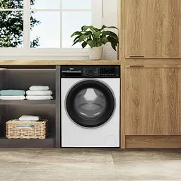 Beko Пральна машина фронтальна, 9кг, 1400, A, 55см, дисплей, пара, інвертор, WIFI, білий - мініатюра 7
