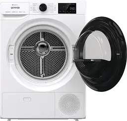 Gorenje Сушильна машина конденсаційна, 8кг, A+++, 60см, дисплей, Wi-Fi, білий - мініатюра 5