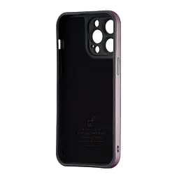 Чохол Jinduka Leather Protected Camera iPhone 14 Pro Max Purple - мініатюра 3