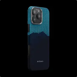 Карбоновий чохол Pitaka Tactile Woven Case (Lumintex™ Edition), що світиться в темряві, StarPeak Over the Horizon для iPhone 16 Pro (KI1603POTH) - мініатюра 4