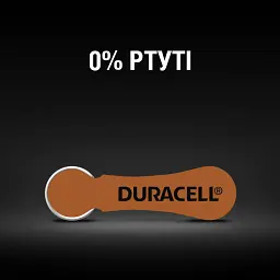 Батарейка Duracell для слухових апаратів розмір 312, 6 шт. в упаковці (5007516/5011449) - мініатюра 7