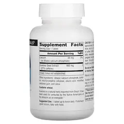 Гуарана Source Naturals Guarana Energizer 900 мг 60 таблеток - мініатюра 2