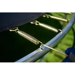 Батут Funfit 8ft (252см) синій з зовнішньою сіткою - мініатюра 8