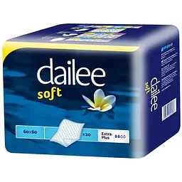 Пелюшки для малюків Dailee Soft 60х60 см 20 шт (8595611623936)