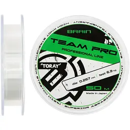 Волосінь Brain Tea м Pro 50 м (clear) 0.267 мм 6.9 кг
