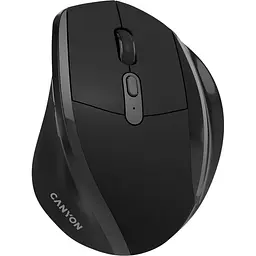 Мышь Canyon OnClick 17 Ergonomic Wireless Black (CNE-CMSW17B)