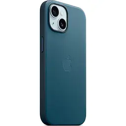Чохол FineWoven Case with MagSafe для iPhone 15 Pacific Blue AAA [94497] - мініатюра 2