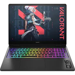 Ноутбук HP 16 OMEN MAX 16-ah0046ua 2.5K WQXGA IPS/Intel U7-255HX/64GB/1TB/RTX 5070 Ti 12GB/DOS (D4GU7EA)
