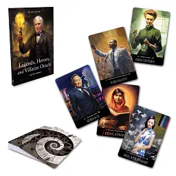 Legends, Heroes, and Villains Oracle: A 36-Card Deck and Guidebook - Летао Ван - мініатюра 4