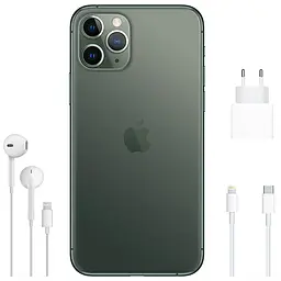 Смартфон Apple iPhone 11 Pro 64GB Midnight Green Model A2215 (Grade Q) Seller Refurbished - мініатюра 4